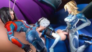 Nuttytouch Galacta Invisible Woman Luna Snow Mantis Marvel 1